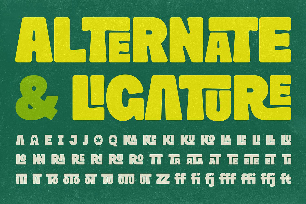 Mickon Font Family, a Sans Serif Font by Asenbayu (Photo 10 of 15)