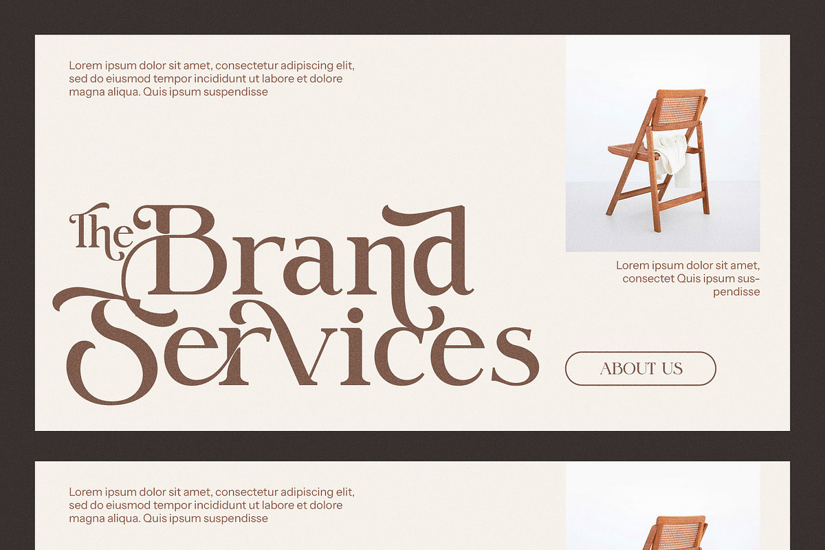 Ramita Johns Stylish Serif Font, a Serif Font by Perfectype (Photo 6 of 8)