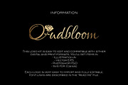 Luxury Letter A-Z with Rose Logo Kit, a Branding & Logo Template by Luxury Logos (Thumbnail 2 of 12)