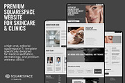 Aesthetic Medicine & Skincare Design, a Squarespace Template by Maria S. Studio (Thumbnail 1 of 9)