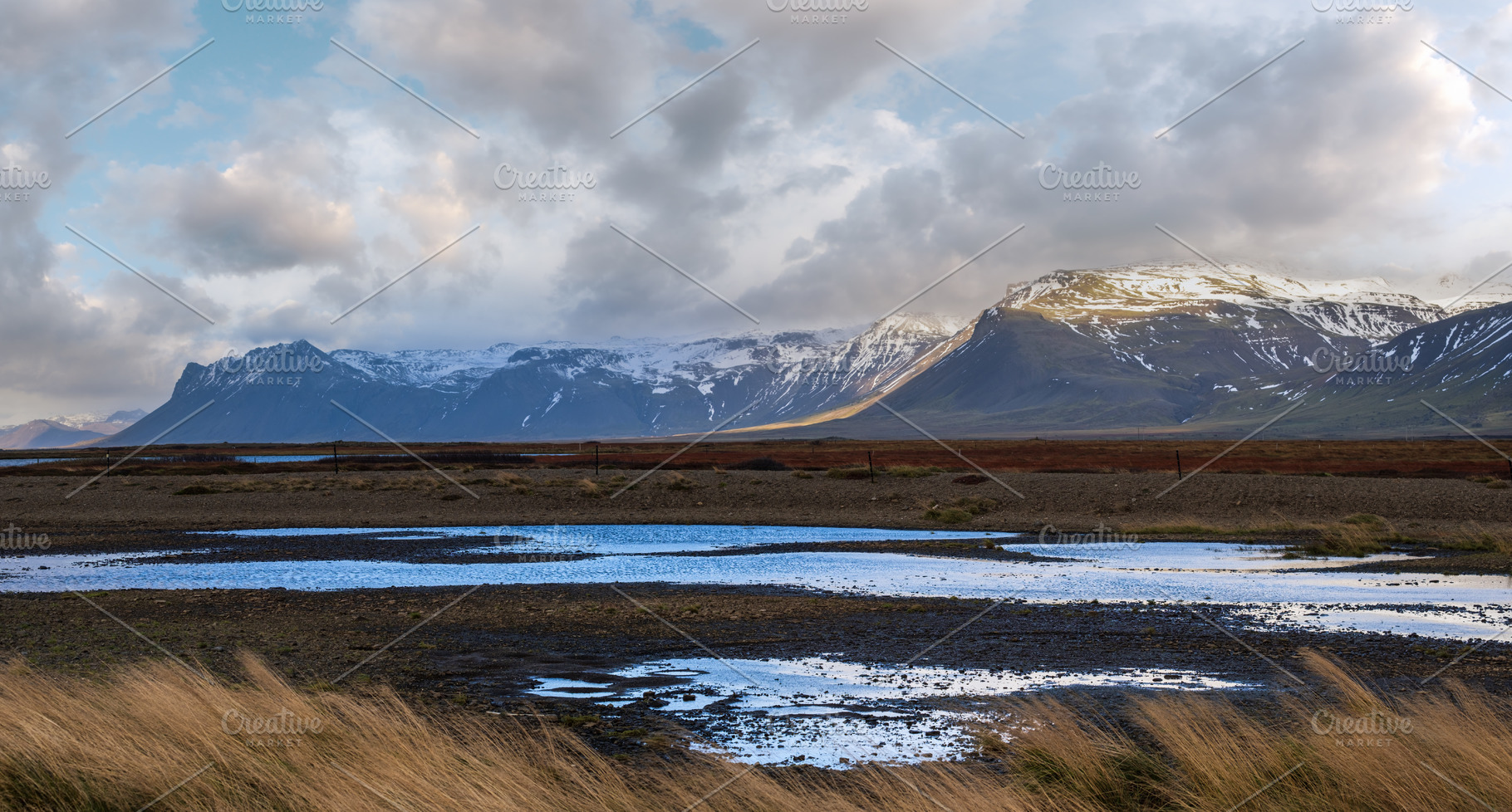 View during auto trip in West Iceland highlands, Snaefellsnes pe, a Nature Photo by YuriyB