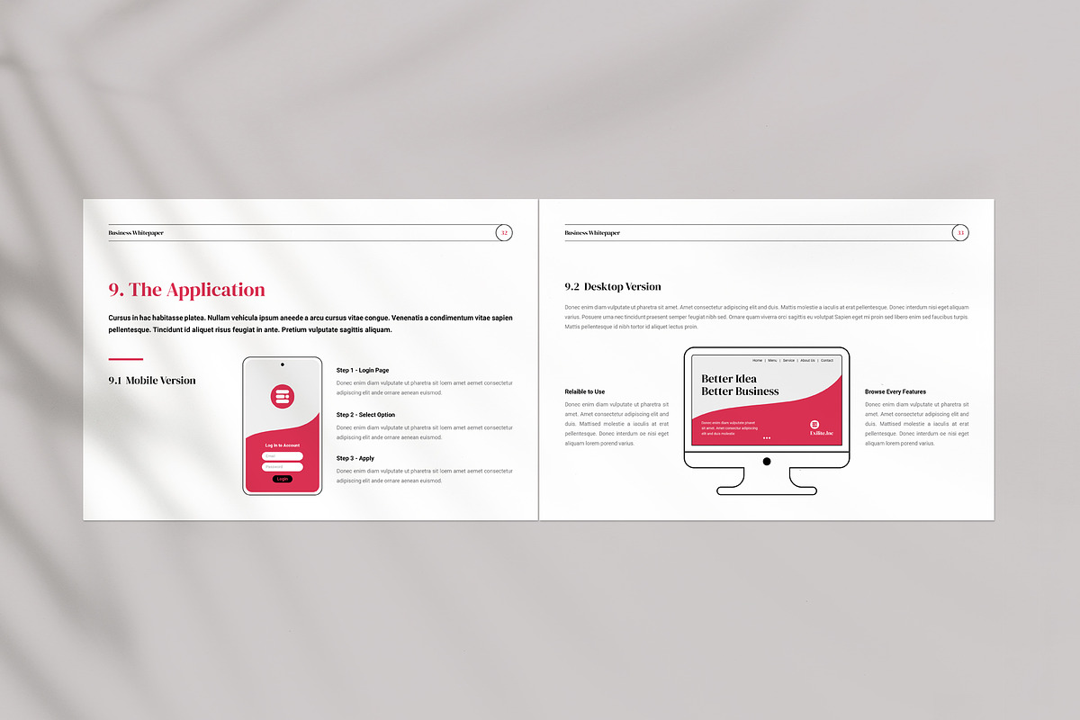 White Paper | Canva, Word, InDesign, a Brochure Template by Orcshape Studio (Photo 12 of 16)