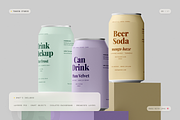 Soda Can Mockup, a Packaging Mockup by Toasin Studio (Thumbnail 5 of 7)