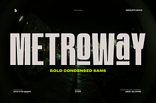 Metroway | Bold Condensed Sans