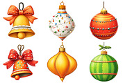 Minimalist Christmas Ornament Clipar, an Illustration by Craft Nest (Thumbnail 5 of 8)