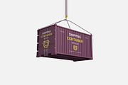 Shipping Container Mockup, an Advertising Mockup by Indah (Thumbnail 5 of 6)