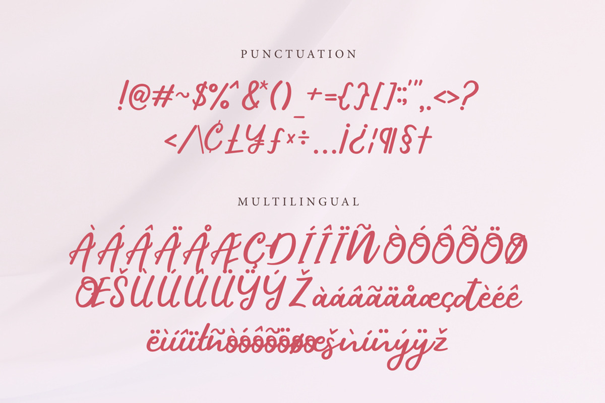 Bethyna | Script Font, a Script Font by Suntype | Sunshine Std (Photo 8 of 8)