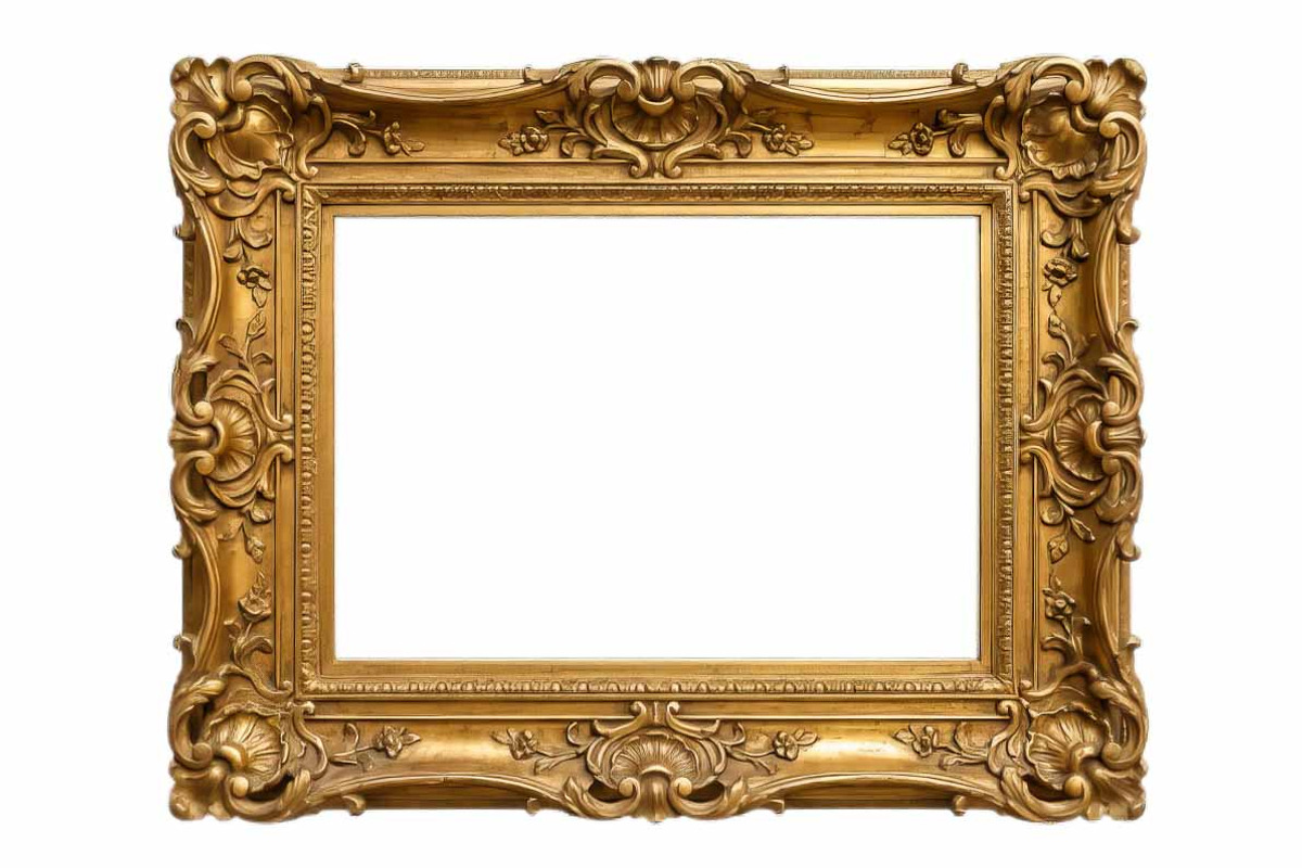 Classic Golden Frame, a Decorative Illustration by VetalStock (Photo 1 of 3)
