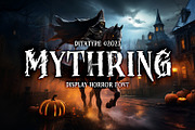 Mythring, a Handwritten Font by Ditatype (Thumbnail 1 of 10)