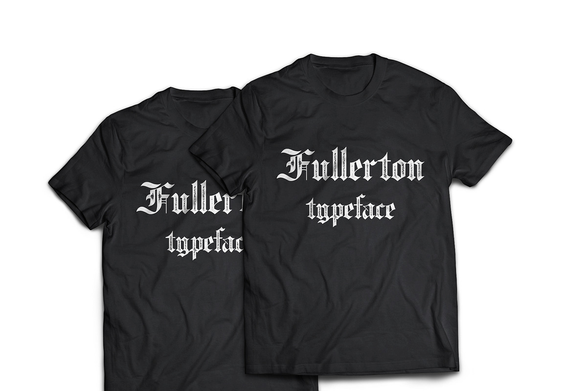 Fullerton typeface font preview 7