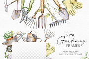 Watercolor Gardening Time, a Food Illustration by Olga Koelsch (Thumbnail 10 of 19)