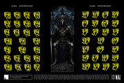Mortal Blade Typeface, a Blackletter Font by alit design (Thumbnail 3 of 20)