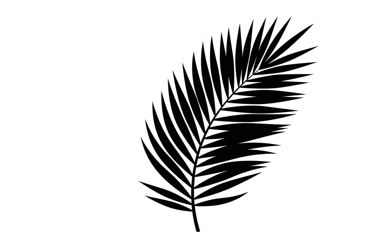 Stylish tropical palm wall decor, an Illustration by Amazin_art (Photo 2 of 33)