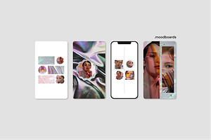 Holographic Social Media Templates