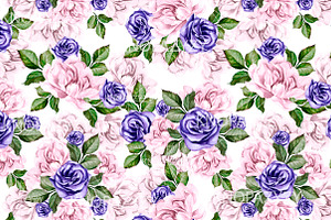 16 Watercolor Pattern