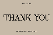 QIQAR modern serif font, a Serif Font by alanwarstd (Thumbnail 2 of 5)