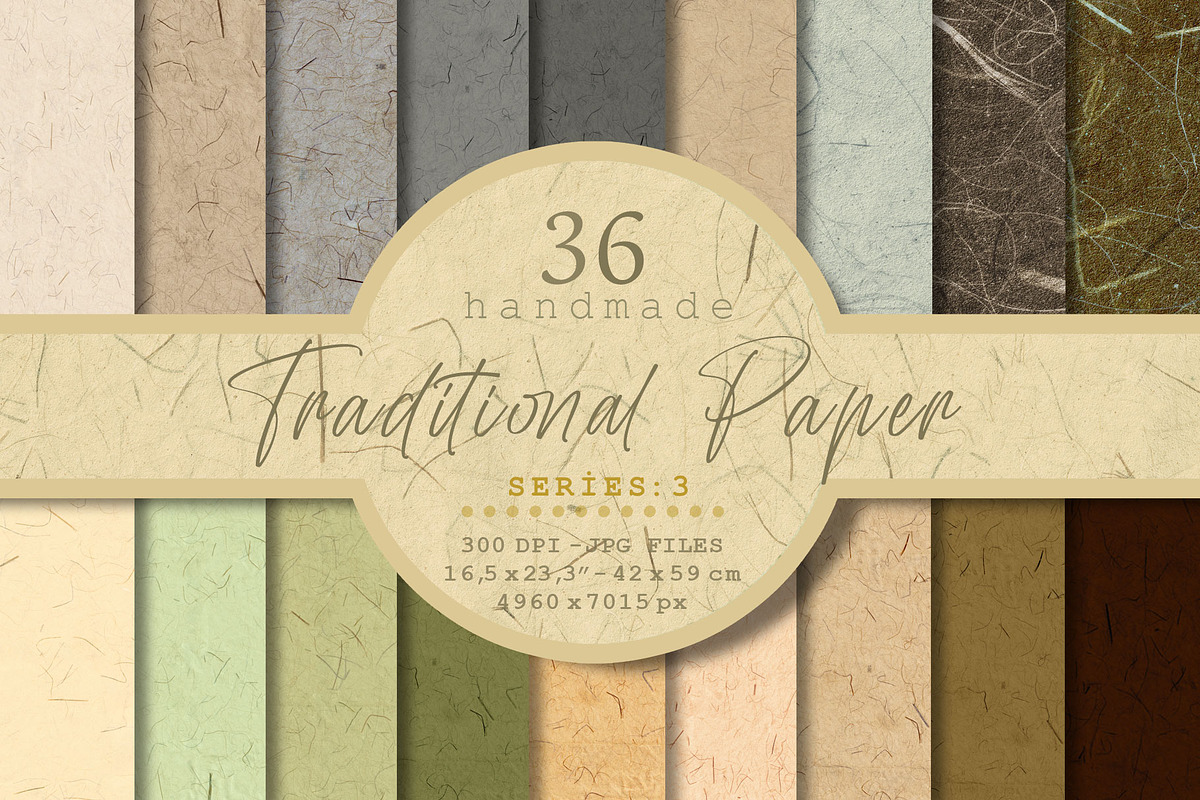 Traditional Paper 3, a Texture Graphic by Suna Kosem (Photo 1 of 12)