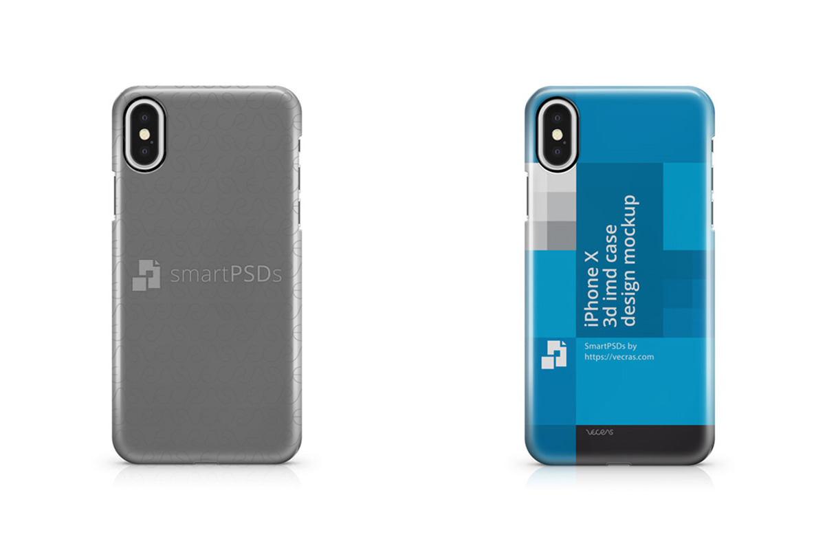 iPhone X 3d IMD Case Mockup PSD, a Product Mockup by VecRas (Photo 3 of 3)
