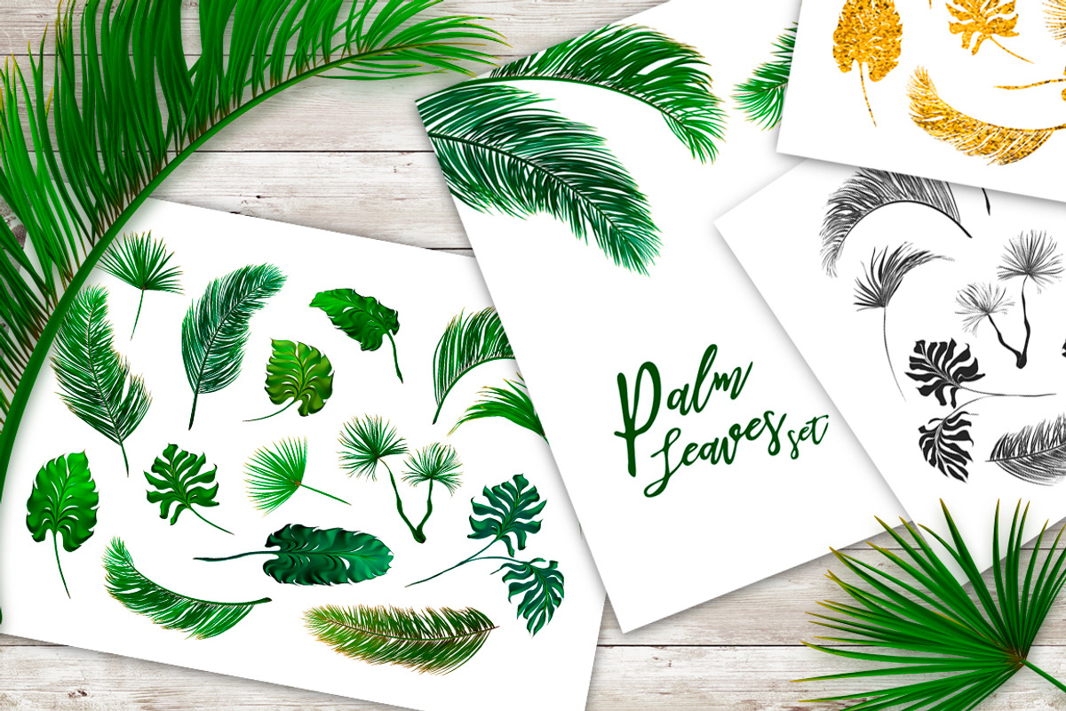 Tropical Life (vector + PSD,PNG), a Decorative Illustration by Gluiki (Photo 2 of 10)