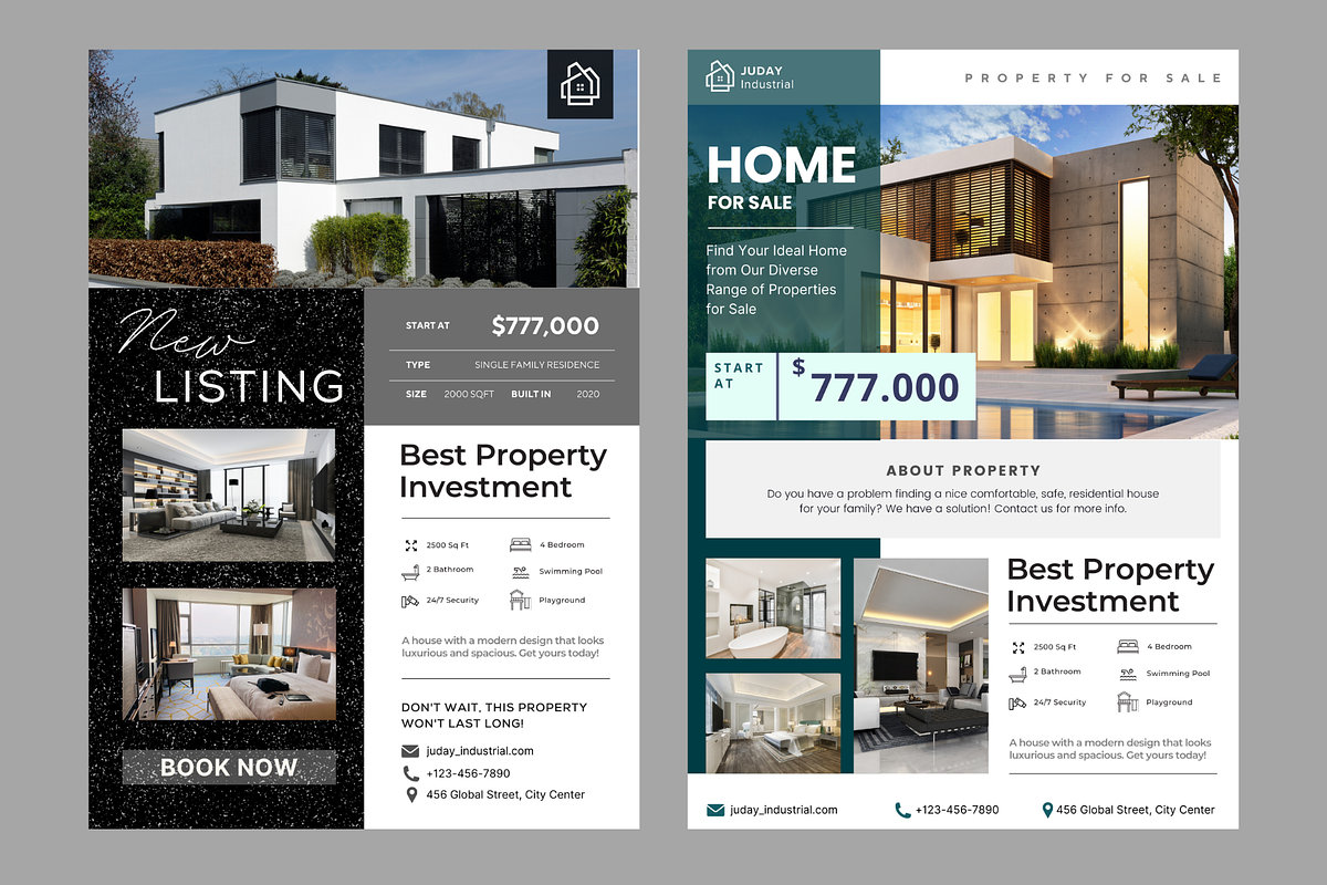 Stylish Canva Flyer Template, a Flyer Template by judayartworks (Photo 8 of 11)