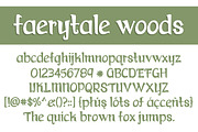 Faerytale Woods, a Blackletter Font by Brittney Murphy Design (Thumbnail 2 of 3)