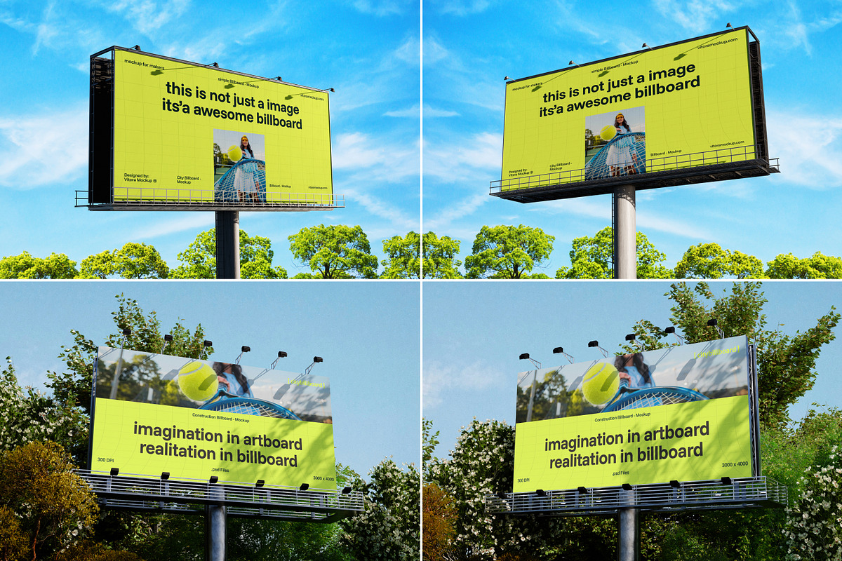36 Billboards Mockup Bundle, a Mockup by Vitora Mockup (Photo 10 of 11)