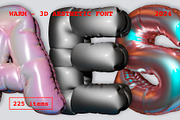Warm - 3D Font, a Graphic by Alina Sh (Thumbnail 1 of 9)