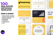 100 Branding Instagram Template, a Social Media Template by Kay Designs (Thumbnail 2 of 9)