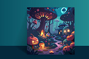 Halloween banner design bundle, a Poster Template by hkmonir (Thumbnail 2 of 4)