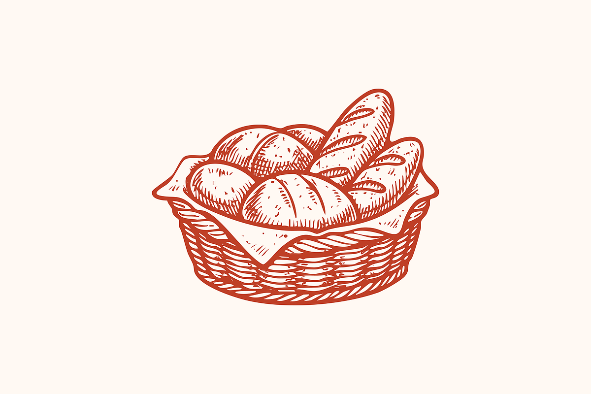 Bake and Pastry Illustration Set, a Food Illustration by ™Creasi (Photo 5 of 6)