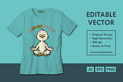 Meducktation, an Animal Illustration by Mangustudio (Thumbnail 2 of 3)