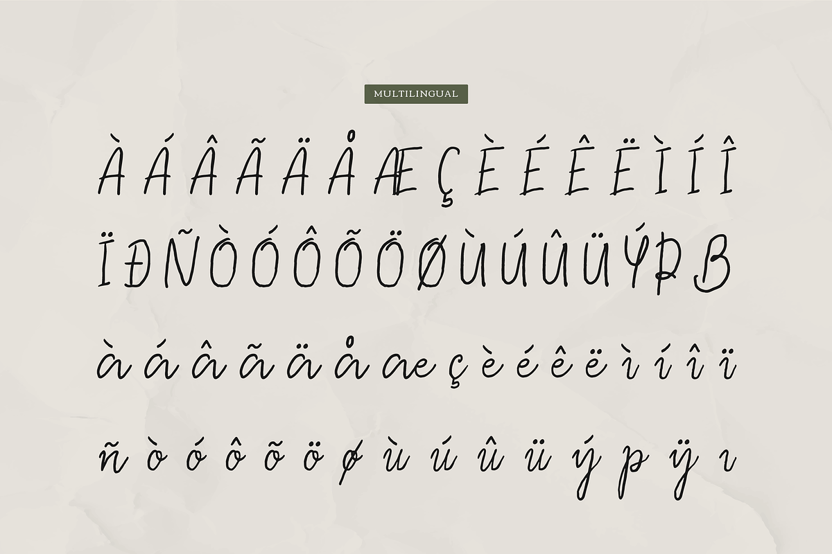 Slushy Nostalgic Vintage Handwritten, a Script Font by Denustudios (Photo 12 of 12)