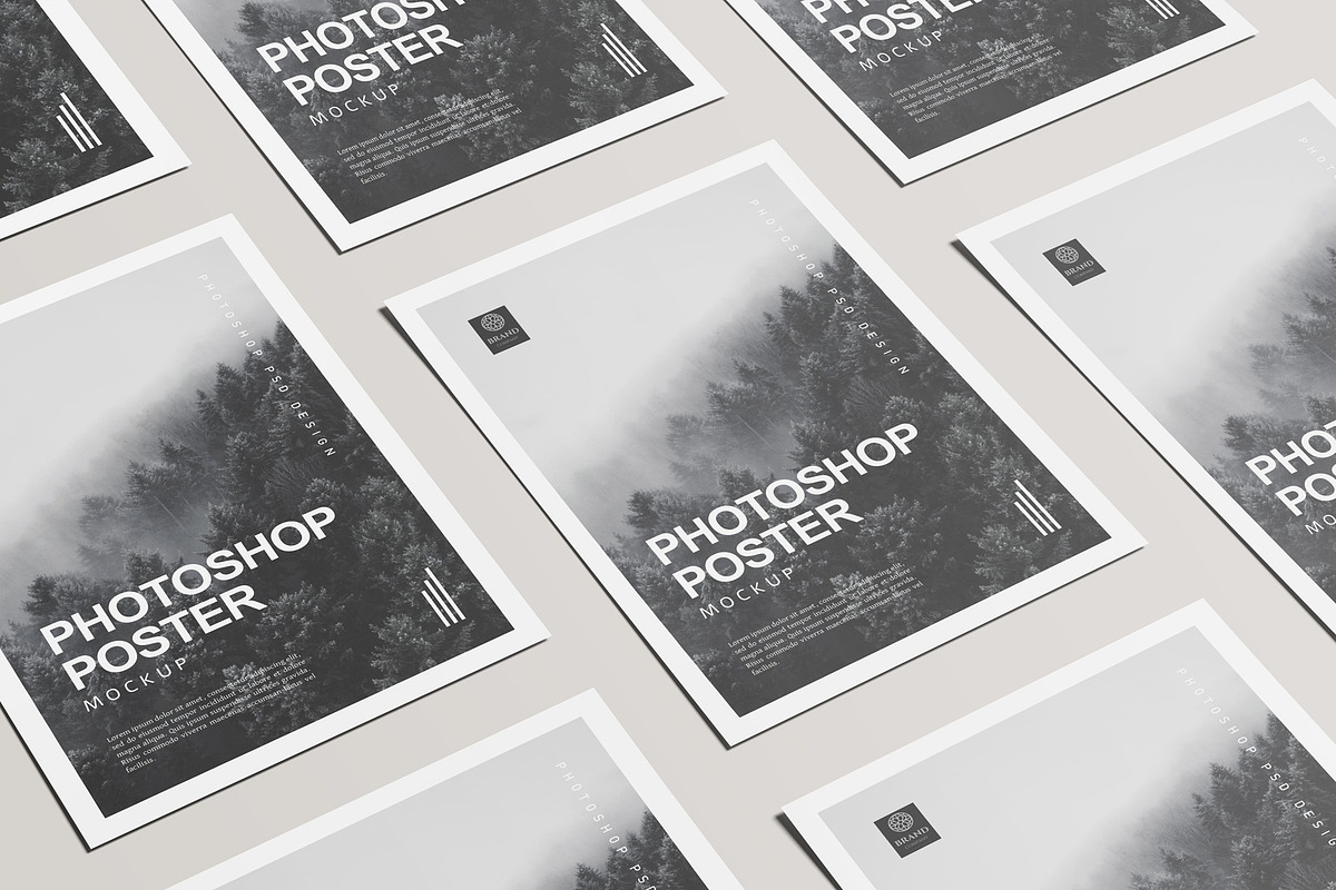 Photoshop Poster Mockup, a Product Mockup by Sweetdady (Photo 1 of 3)