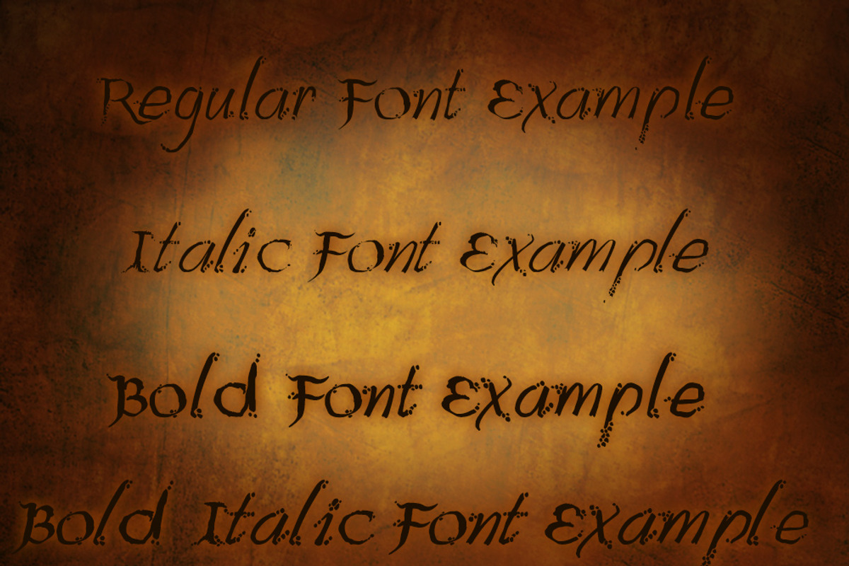 Gentleman of Fortune Font preview 3