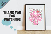 Chibi animals. Tshirt, PNG., an Animal Illustration by KENO Mascots (Thumbnail 4 of 4)