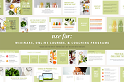 Fitness & Nutrition Slide Deck Canva, a Presentation Template by Brand Spanking You (Thumbnail 3 of 6)