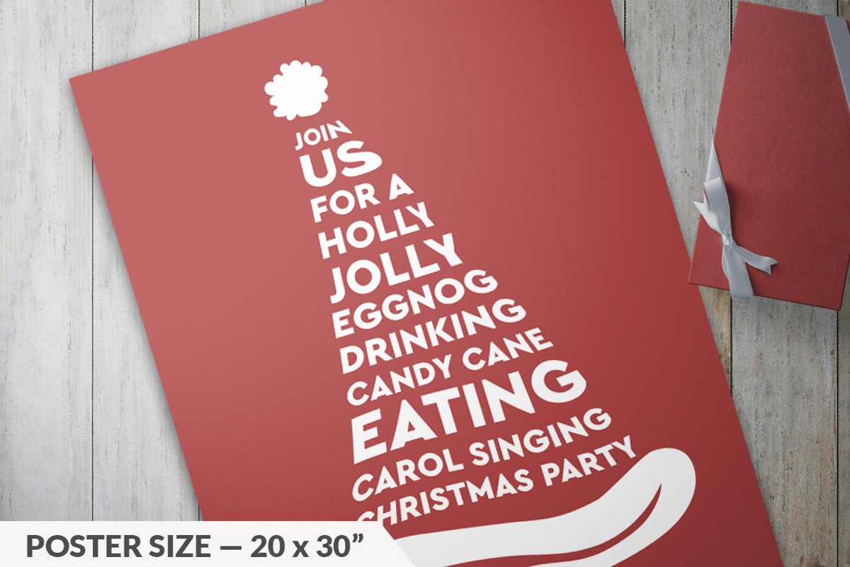 Christmas Invitations, an Invitation Template by Designs by Justin Lynch (Photo 5 of 5)