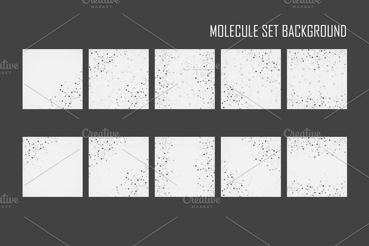 Science molecule design, a Texture Graphic by Haisonok
