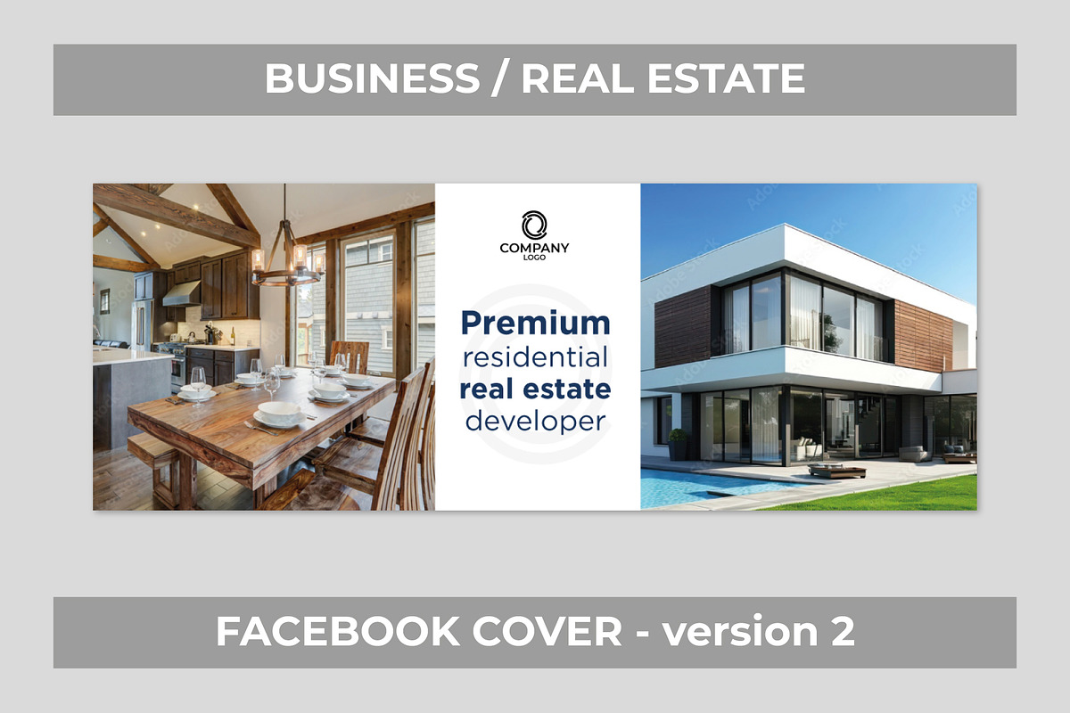 3 Facebook cover templates, a Social Media Template by Malst (Photo 3 of 4)