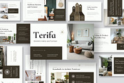 Interior and Furniture Google Slides, a Presentation Template by Fit-tee (Thumbnail 1 of 10)