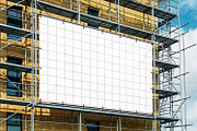 Construction Banner Mockup, an Advertising Mockup by Nathatype (Thumbnail 3 of 9)