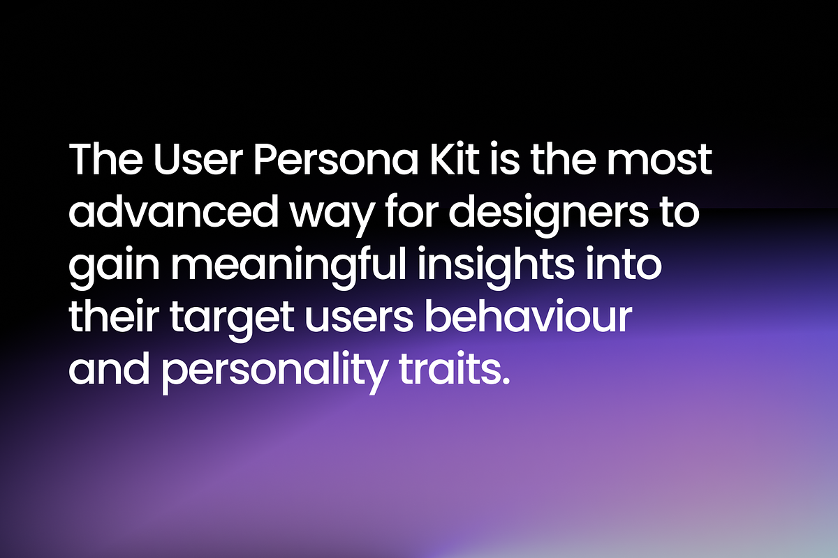User Persona Dashboard, an UI Kit Template by BrandKit (Photo 5 of 6)