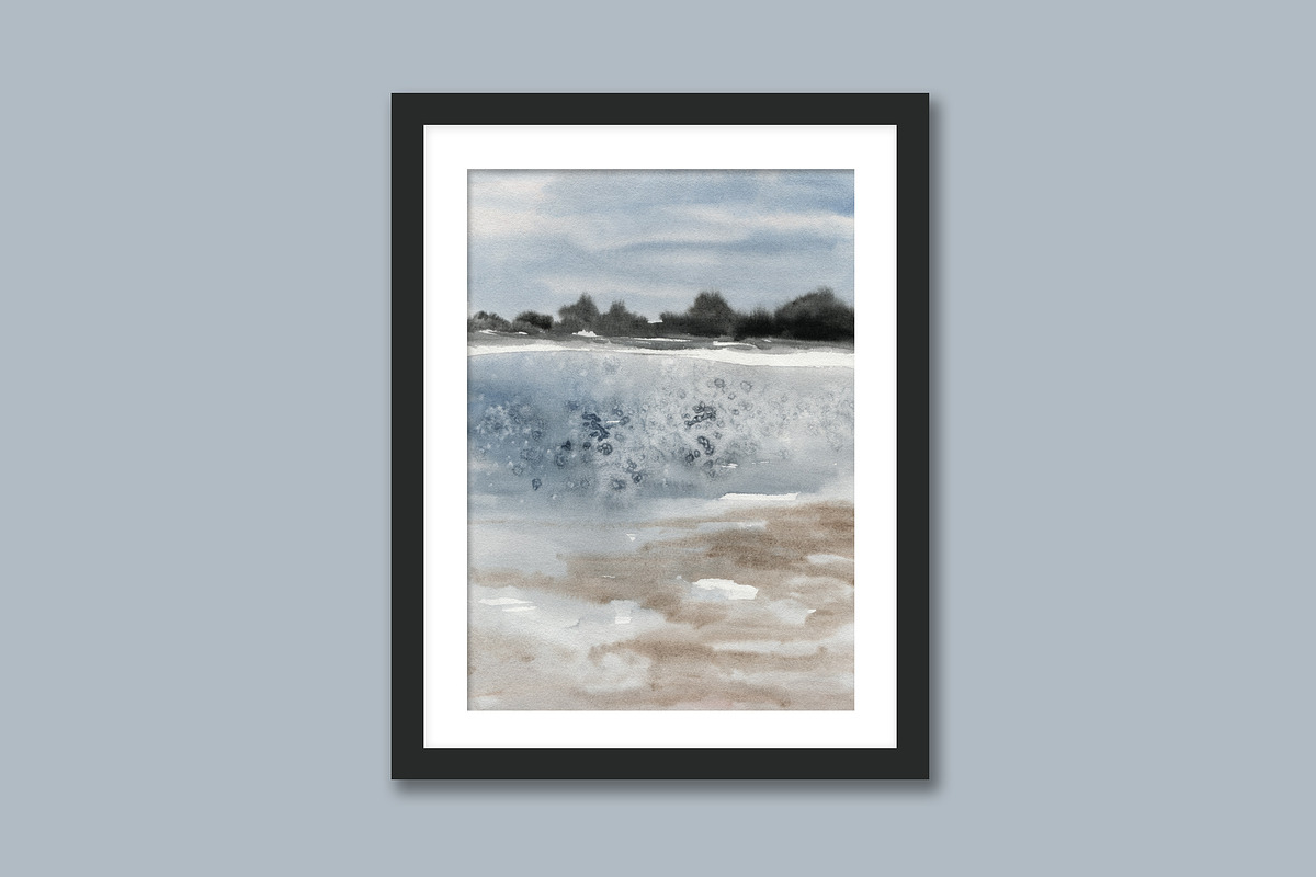 Intangible Scenery - watercolor art, a Background Graphic by Marmoris.Arts (Photo 30 of 34)