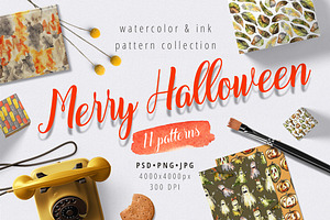 Merry Halloween - Pattern Set