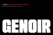 Genoir – Bold Display Font Family, a Font by Digitype Studio (Thumbnail 1 of 10)