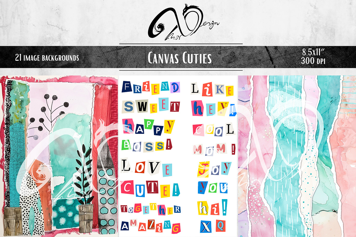 Canvas Cuties: Artsy Paper Dolls, a Person Illustration by NiiiNArt (Photo 4 of 7)