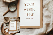 A4 Page & Flash Card Mockup PA-MO-01, a Books & Magazine Mockup by Callistemon Creative (Thumbnail 2 of 6)