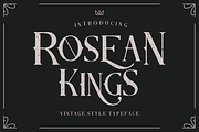 Rosean Kings Font, a Serif Font by Onotype (Thumbnail 1 of 5)