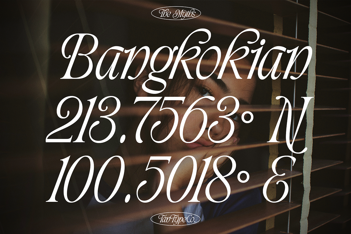 TAN - THE MYTHS, a Font by TanType (Photo 16 of 16)
