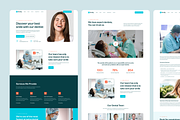 Smily - Dental Clinic Figma Template, an UI Kit Template by FinestDevs (Thumbnail 2 of 4)